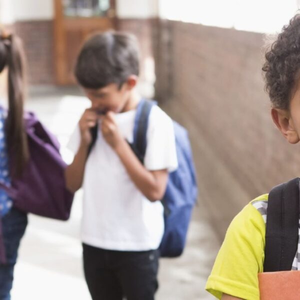 Electronic paper-powered system combats school bullying