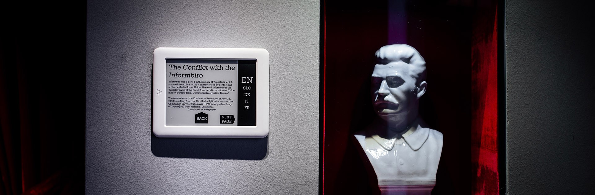 Digital signage How Visionect transformed a museum into an interactive